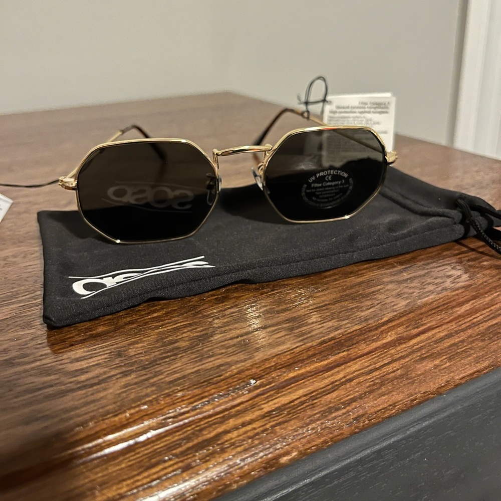 ASOS hexagonal sunglasses